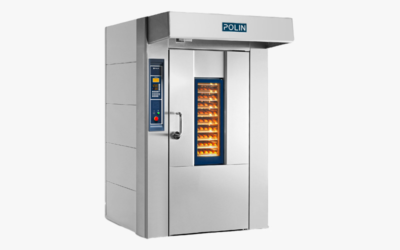 02 four rotatif pour boulangerie 6080 classic de la marque polin materiel